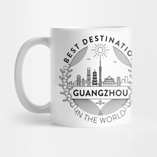 Guangzhou Minimal Badge Design Mug